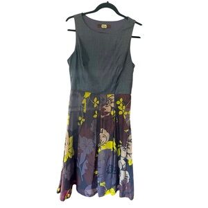 Eva Franco Silk Blend Sleeveless Dress size 8